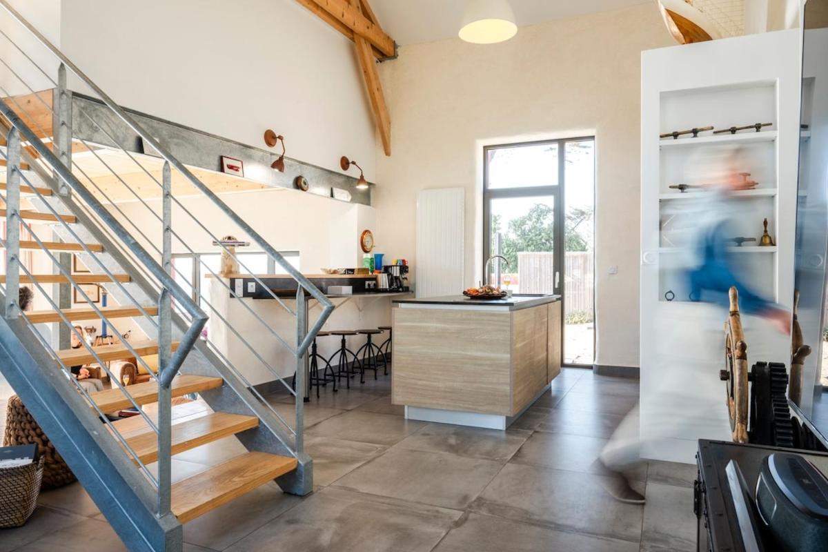 Le Chantier D 'Ernest- Loft T4 Les Pieds Dans L' Eau Карантек Экстерьер фото